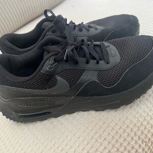 Nike Air Max Men's Triple Black Sneakers